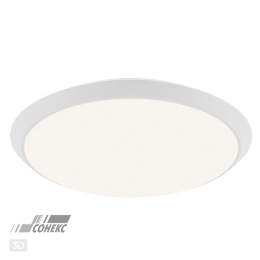 3061/18LD VASTA LED SN 037 Светильник пластик/белый LED 18Вт 4000K D300 IP43 датчик движения YUKI