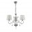 2997/3 LN16 196 хром/ткань/хрусталь Люстра Е14 3*40W 220V FRITTA