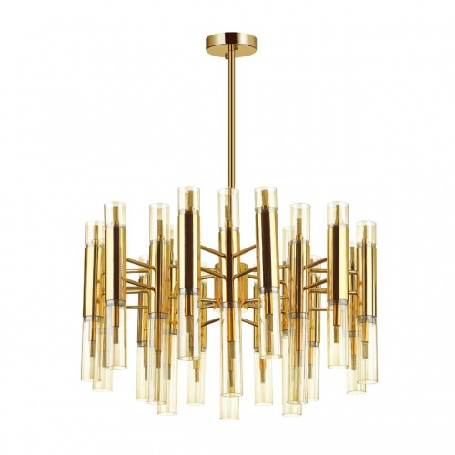 4690/36 ODL20 428 золотой/янтарный Люстра G9 36*40W 220V PEKA