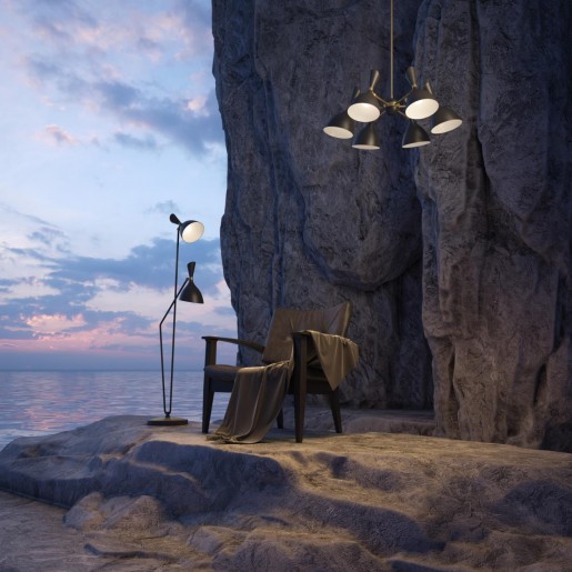 4665/1W ODL20 431 золотой/черный Бра E14 1*40W 220V RASTO