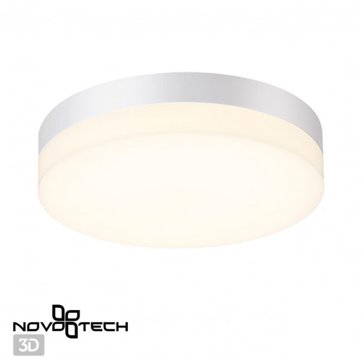 358881 STREET NT22 белый Светильник ландшафтный светодиодный IP54 LED 4000К 18W 220V OPAL