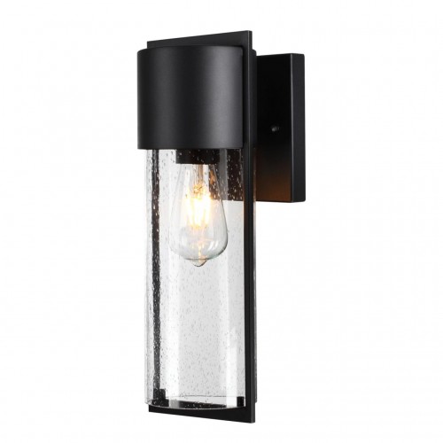 4962/1W NATURE ODL22 589 черный/стекло Ландшафтный настенный светильник E27 1*60W IP44 CAPI