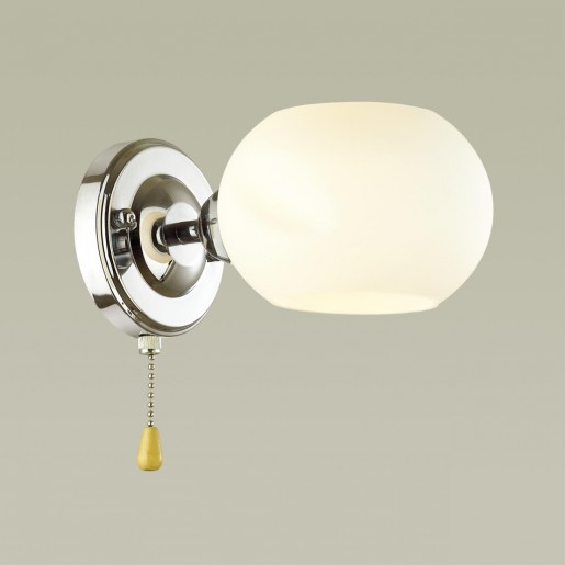4548/1W COMFI LN21 063 хром, белый Бра E14 40W 220V PENELOPA