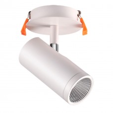 357460 NT18 073 матовый белый Встраиваемый светильник IP20 LED 3000K 10W 100-240V SOLO