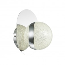 4193/8WL ODL19 73 хром/белый Бра LED 8W DOMUS