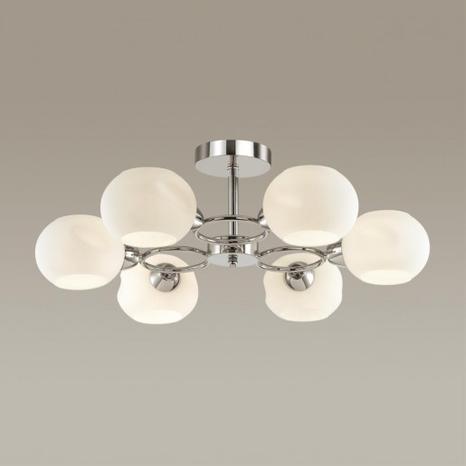 4548/6C COMFI LN21 063 хром, белый Люстра потолочная E14 6*40W 220V PENELOPA