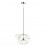 4802/12LB L-VISION ODL21 11 хром/прозрачный Подвес LED 12W 4000K BUBBLES
