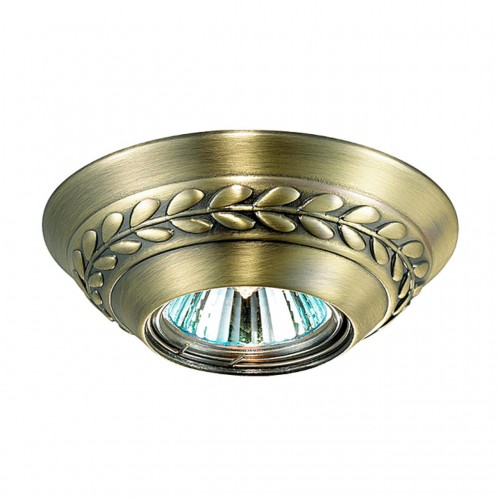 369664 NT12 134 бронза Встраиваемый НП светильник IP20 GX5.3 50W 12V BRANCH