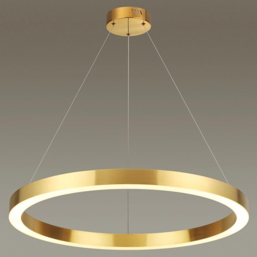 3885/45LG ODL20 21 золотист/металл Подвесн. свет-к LED 4000K 45W (2 вида крепл.) 220V BRIZZI