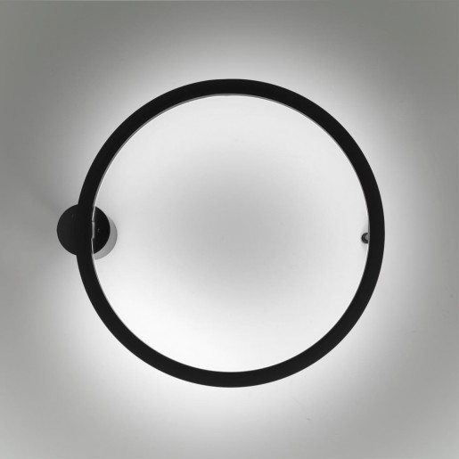 4386/18WL HIGHTECH ODL23 121 черный/металл Настенный светильник IP20 RGB динамическая подсветка ПДУ в комплекте LED 18W 3000K OMEN