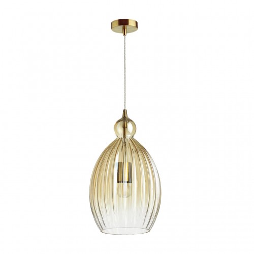 4712/1A ODL21 янтарный/бронзовый Подвес E27 60W STORZO