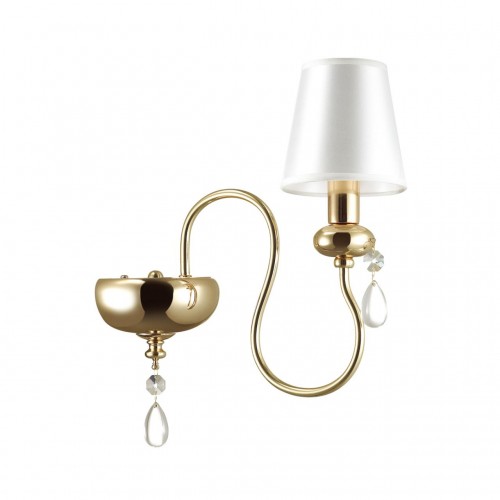 4723/1W ODL20 493 золотой/белый Бра E14 1*40W 220V MEKI