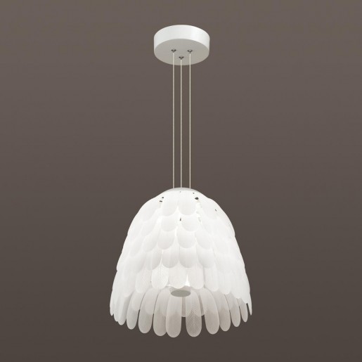 4175/57L ODL19 80 белый Подвес LED 57W PIUMI