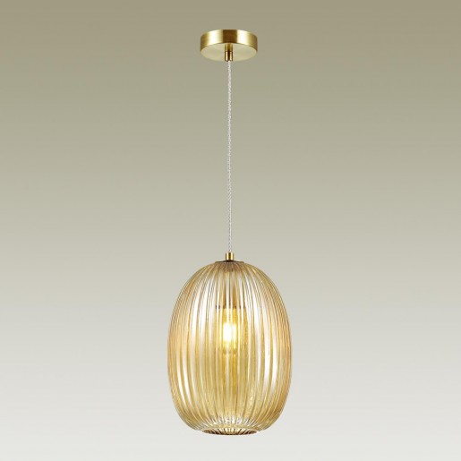 4704/1 ODL20 365 янтарный/бронзовый Подвес E27 60W 220V DORI