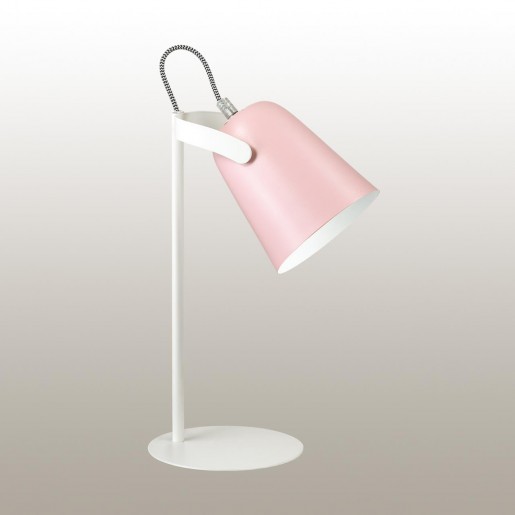 3652/1T LN18 271 белый/розовый Настольная лампа E14 4W 220V KENNY