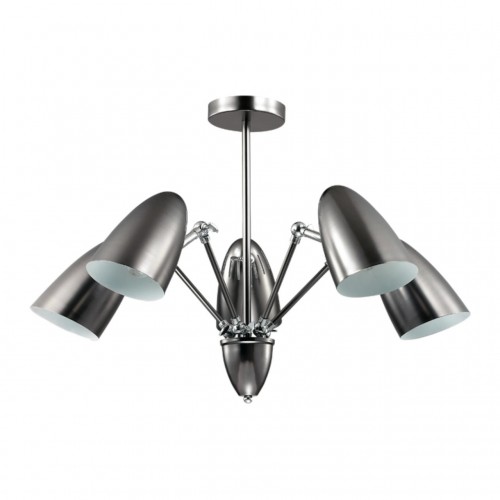 3589/5C LN18 117 черный хром Люстра на штанге E27 5*60W 220V KRIYA