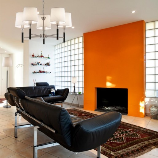 2266/5 ODL12 349 никель/абажур рогожка Люстра E14 5*40W 220V GLEN