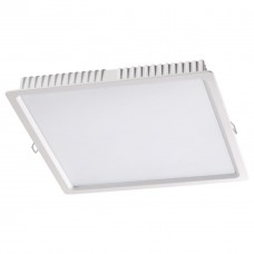 358035 NT19 079 белый Встраиваемый светильник IP20 LED 4100К 25W 220V LUNA