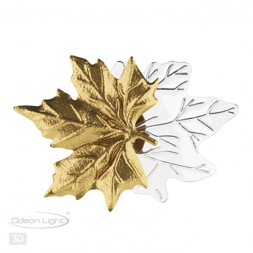 4371/3WL MIDCENT ODL23 201 золотое фольгирование/стекло Настенный св-к IP20 LED 3W 180Лм 3000K EVA