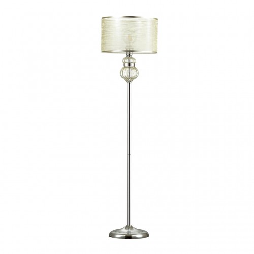 4687/1F ODL20 501 хром/"шампань"/бежевый Торшер E27 1*40W 220V LILIT