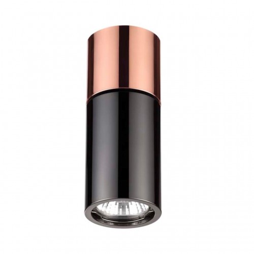 3583/1C ODL18 201 черненый с медью Потолочный накладной светильник IP20 GU10 1*50W 220V DUETTA