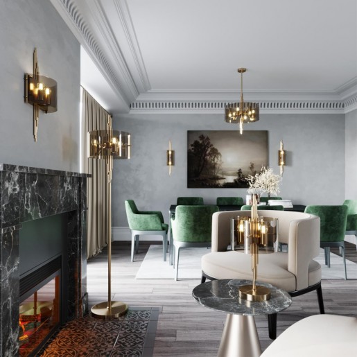 4895/2W MODERN ODL_EX23 37 бронзовый/дымчатый/металл/стекло Бра E27 2*40W MARGARET