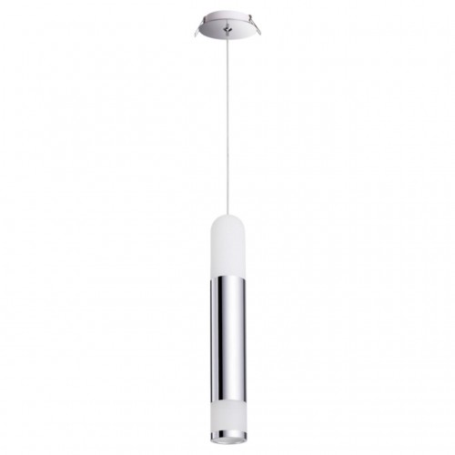 357967 NT19 049 хром Встраиваемый светильник IP20 LED 4000К 10W 85-265V BRINA