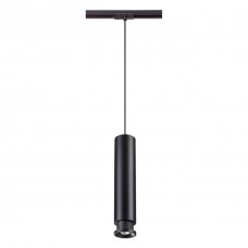 357977 NT19 046 черный Трековый светильник IP20 LED 3000К 12W 220V EDDY