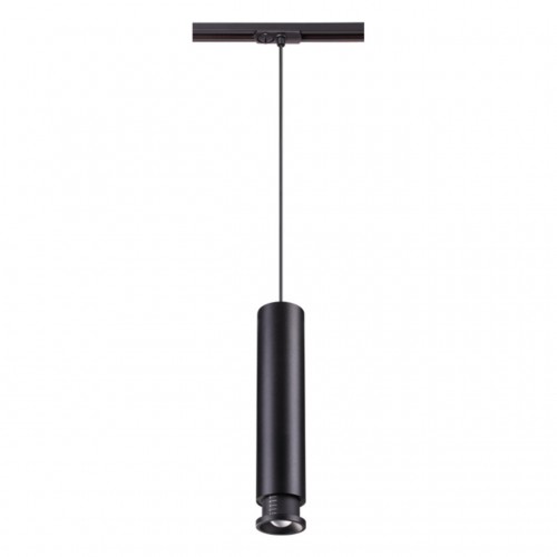 357977 NT19 046 черный Трековый светильник IP20 LED 3000К 12W 220V EDDY