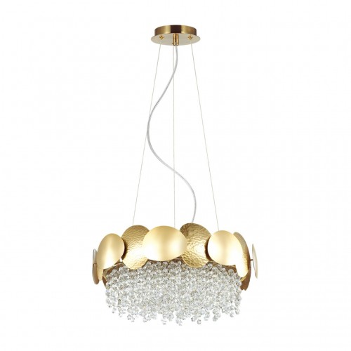 4636/4 ODL20 477 золото/хрусталь/металл Люстра E14 4*40W 220V ULLA