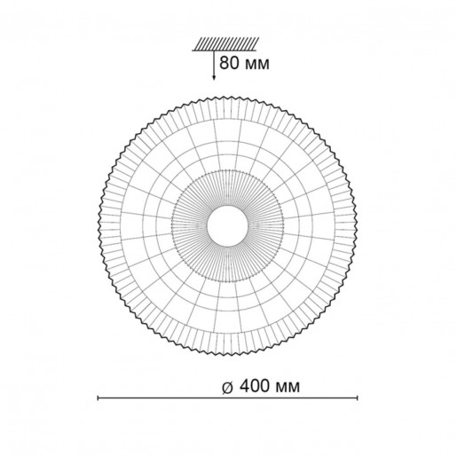 2086/DL SN 059 св-к KARIDA пластик LED 48Вт 3000-6000K D400 IP43 пульт ДУ