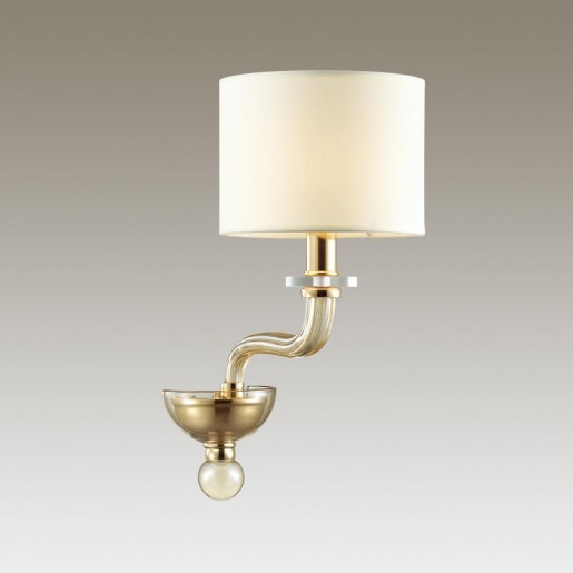 4727/1W ODL20 283 золотой/стекло/кремовый Бра E14 1*40W 220V VOSTA