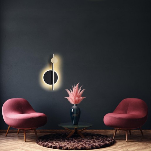 5608/17WL LEDIO LN23 017 черный, бронза Настенный светильник LED 17W 3000К 847Лм 220V CHITA