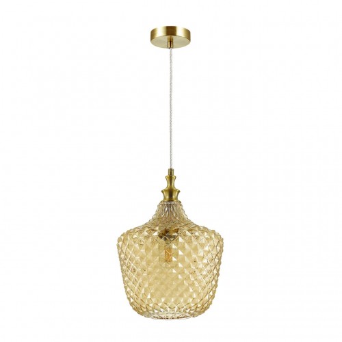 4705/1 ODL20 367 янтарный/бронзовый Подвес E27 60W 220V VITA