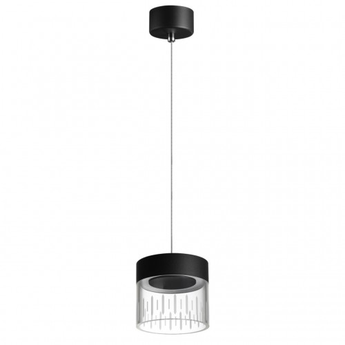 359006 OVER NT23 000 черный Светильник накладной светодиодный IP20 LED 4000K 10W 85-265V AURA