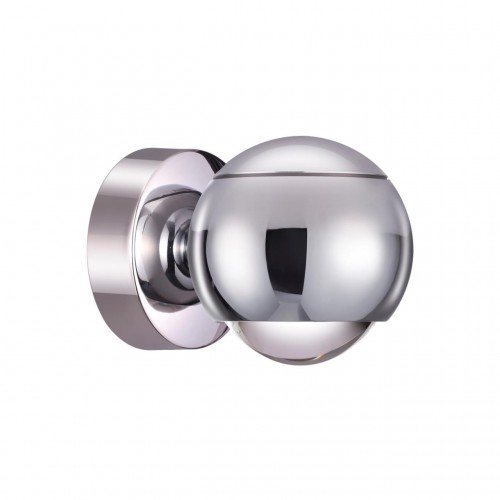 3914/9WL ODL20 45 хром/металл Настенный светильник LED 4000K 5W+3.5W 220V с сенс. управл-м ELON