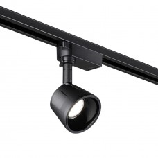 358711 PORT NT21 066 черный Однофазный трековый светодиодный светильник IP20 LED 4000K 10W 100-265V KNOF