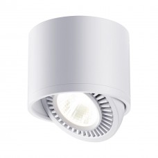 358813 OVER NT21 151 белый Светильник накладной светодиодный IP20 LED 18W 1600Лм 4000K 220V GESSO