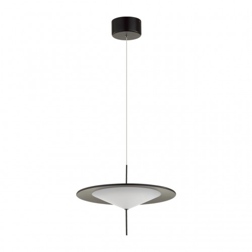 5012/16L L-VISION ODL23 281 черный/белый матовый металл/акрил Подвес LED 16W 3000K STEKA