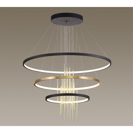 3901/99L ODL20 23 золотистый/стекло/металл Подвесной светильник LED 4000K 113W 220V MONICA