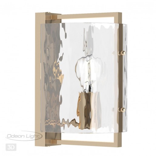 4878/1W MODERN ODL_EX22 63 золотой/прозрачный/стекло Бра E14 1*40W ELEGANTE