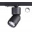 358292 NT19 000 черный Однофазный трековый светильник IP20 LED 3000K 12W 180-260V FINO