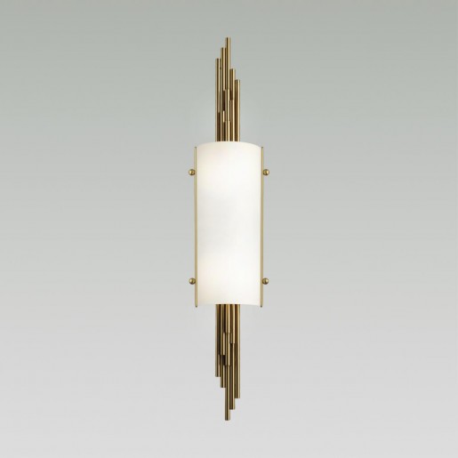 5415/2W MODERN ODL_EX23 39 бронзовый/белый матовый/металл/стекло Бра E27 2*40W MARGARET