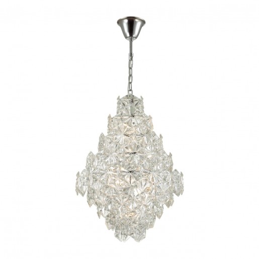 4923/10A MODERN ODL22 325 хром/прозрачный/стекло Люстра E14 10*40W TALERTI