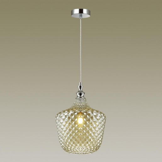 4706/1 ODL20 367 св.коричневый/хром Подвес E27 60W 220V VITA