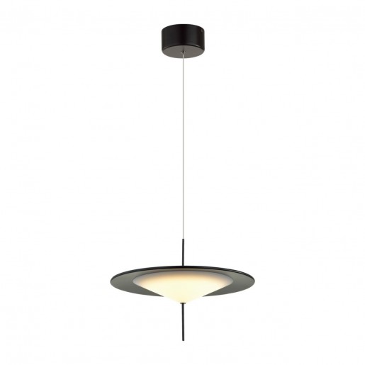 5012/16L L-VISION ODL23 281 черный/белый матовый металл/акрил Подвес LED 16W 3000K STEKA