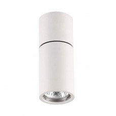 3582/1C ODL18 203 белый матовый Потолочный накладной светильник IP20 GU10 1*50W 220V DUETTA