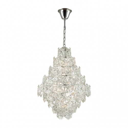 4923/10A MODERN ODL22 325 хром/прозрачный/стекло Люстра E14 10*40W TALERTI