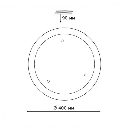 2233 SN 046 св-к VESA стекло E27 2*60Вт D400