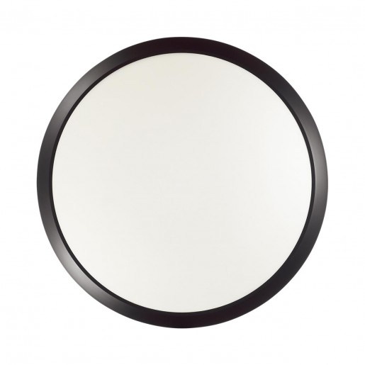 3062/18LD VASTA LED SN 037 Светильник пластик/черный LED 18Вт 4000K D400 IP43 датчик движения YUKI